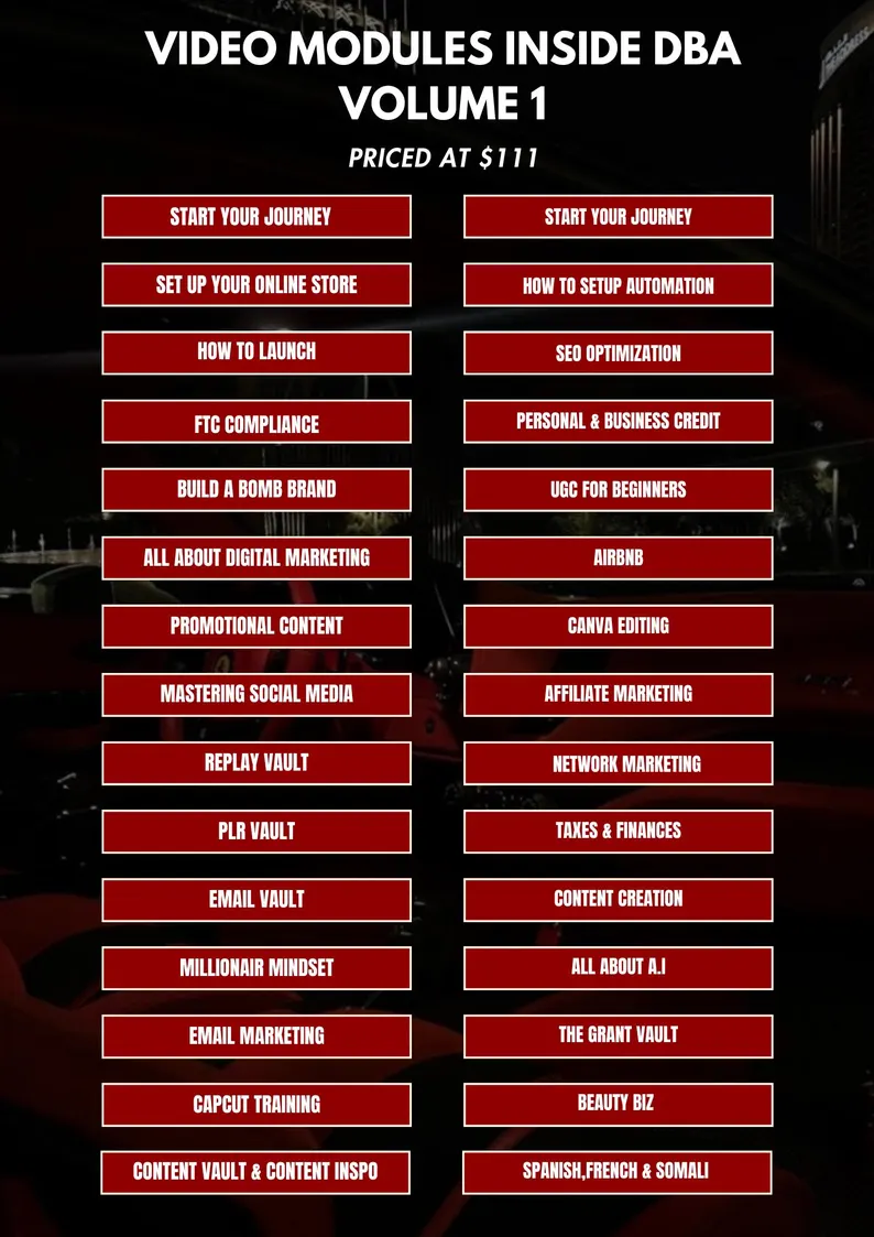 DBA Volume 1 - With Master Resell Rights - Image 3